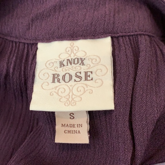 Knox Rose Cold Shoulder with silver/gun metal accents. - Picture 8 of 10